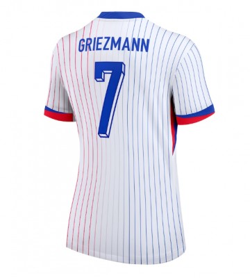 Frankrig Antoine Griezmann #7 Udebanetrøje Dame EM 2024 Kort ærmer